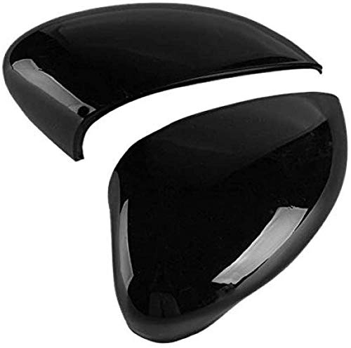 LIUJTAO, for, for, Ford Fiesta Mk7 2008-2017 2pcs Accesorios de la Cubierta del Espejo retrovisor del Coche - Negro