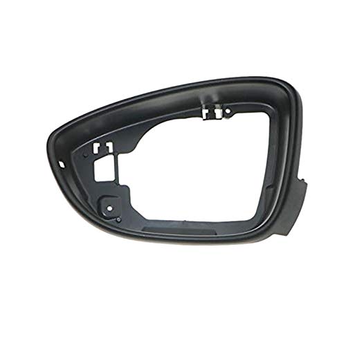 Marco del espejo del lado de la cubierta for Volkswagen Passat B7 CC Jetta MK6 Carcasa Espejo Retrovisor (Color : Left)