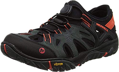 Merrell All out Blaze Sieve, Sandalias Deportivas Mujer, Gris Dark Slate, 39 EU