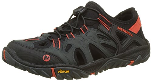 Merrell All Out Blaze Sieve Zapatillas Impermeables Hombre, Gris (Dark Slate Dark Slate), 44 EU