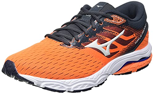 Mizuno Wave Prodigy 3, Zapatillas para Correr Hombre, Orangecf Barelyb ébano, 42 EU