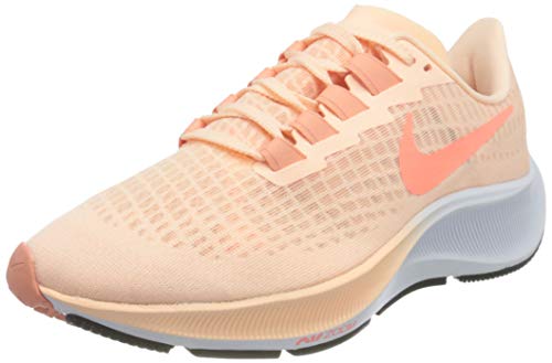 Nike Air Zoom Pegasus 37, Running Shoe Mujer, Crimson Tint/Crimson Pulse-Crimson Bliss-White-Black, 40 EU