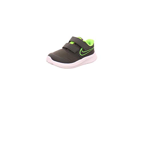 Nike Star Runner 2 (TDV), Zapatillas de Gimnasia Unisex bebé, Negro (Anthracite/Electric Green/White 004), 22 EU