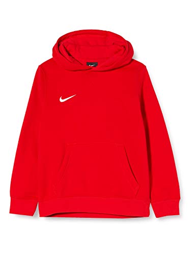 NIKE Y Hoodie Po FLC TM Club19 Sudadera, Niños, University Red/University Red/White/White, XL