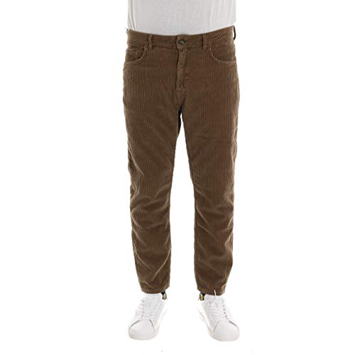 P.GRAX Pantalón de rodador para hombre. beige 28