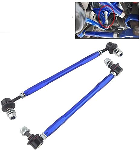 QZSQ Piezas de Repuesto de automóviles 320mm-365 mm Junta de Bola Rollo Ajustable Sway Bar Enlace de Extremo for BWM Holden Toyota VW VR-SEL29 11.23