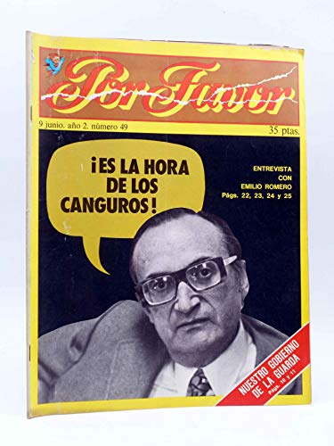 REVISTA POR FAVOR 49. Es La Hora De Los Canguros - 9 De Junio