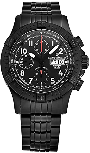 Revue Thommen Reloj de pulsera automático Airspeed XLarge Pioneer Chrono