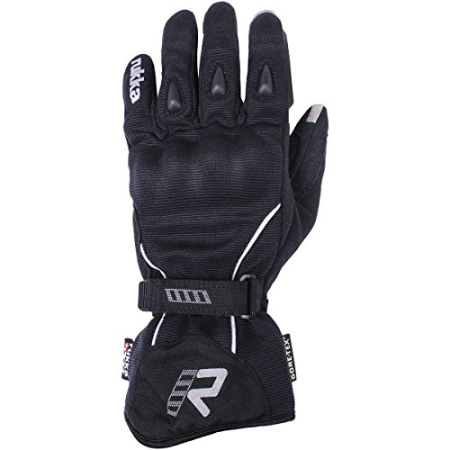 Rukka - Guantes de motorista Virium X-trafit, hombre mujer, GTX Handsc, negro