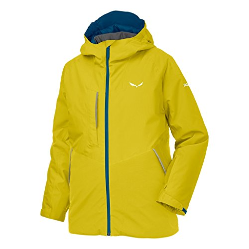 SALEWA Antelao 2 PTX/PF Chaqueta, Unisex niños, Amarillo, 2/3 años