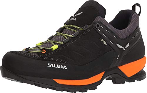 Salewa MS Mountain Trainer Gore-TEX, Zapatos de Senderismo Hombre, Negro (Black Out/Holland), 43 EU