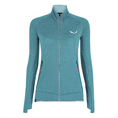 SALEWA Pedroc Sudadera, Mujer, Feldspar Green Mel/6080, 42/36