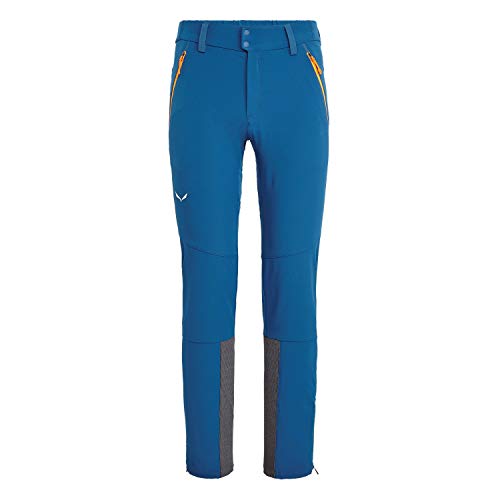 SALEWA - Sesvenna Ski Tour DST M, Pantalones para Hombre, Hombre, Pantalón, 00-0000026920, Azul (Poseidon/3860), 48