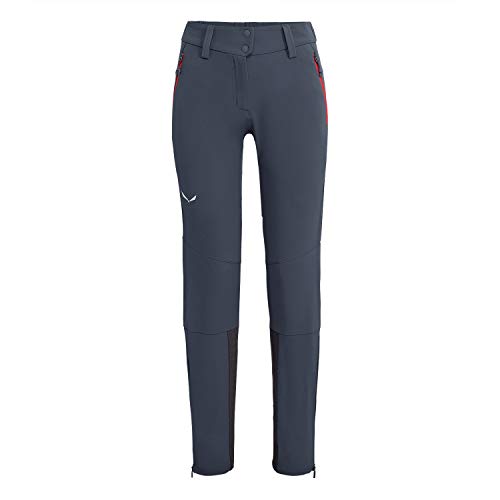 SALEWA - Sesvenna Ski Tour DST W, pantalón de Senderismo para Mujer, Mujer, Pantalón de Senderismo, 00-0000026919, Azul (Ombre Blue), 46