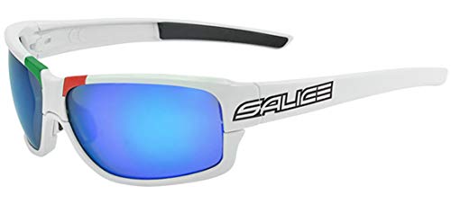 Salice 017ITA - Gafas de Ciclismo, Color Blanco, Talla única