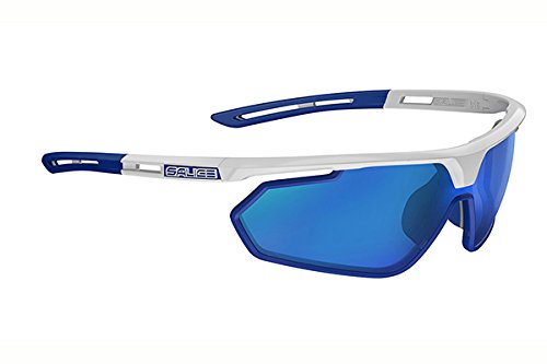 Salice 018 CRX – Gafas de Sol Unisex, Color Blanco/Azul