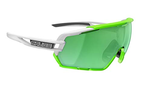 Salice 020 RW Gafas, Unisex Adulto, Blanco/Verde, Talla única