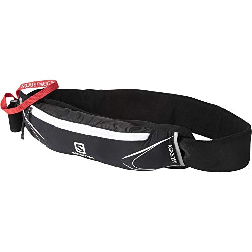 SALOMON Agile 250 Gürteltasche Riñonera, Unisex Adulto, Blanco/Negro, Talla única