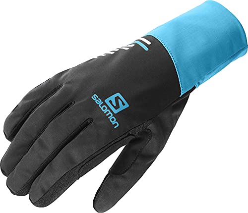 SALOMON EQUIPE GLOVE U BLACK/BARRIER REEF