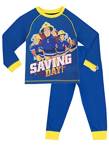 Sam el Bombero - Pijama para Niños - Fireman Sam - 2-3 Años