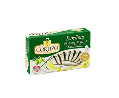 Sardinillas Cortizo en Aceite de Oliva 7/10 - PACK 10 UND.