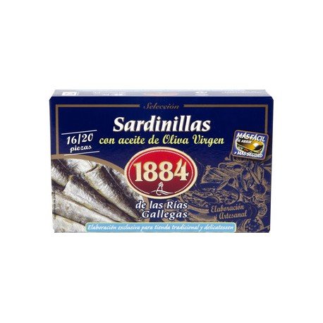 Sardinillas Rías Gallegas 16/20 con Aceite de Oliva Virgen