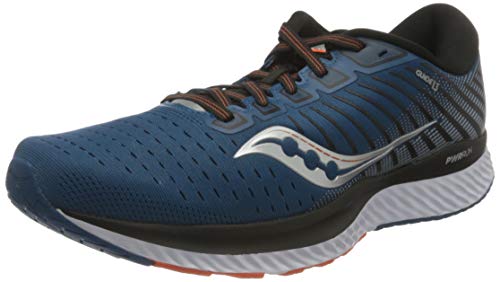 Saucony Guide 13, Zapatillas Hombre, Azul Blue Silver 25, 41 EU