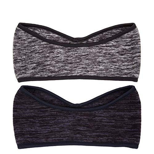 SAVITA 2 Piezas Stretchy Winter Headband Térmico Diadema Invierno Calentador de Orejas para Hombres Mujeres Corriendo Deportes