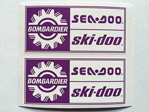 SBD Decals 2 Bombardier Sea Doo Doo esquí Die Cut Adhesivos