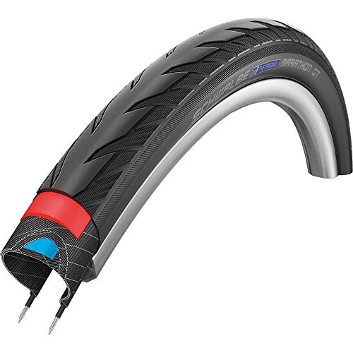 Schwalbe Marathon GT Tour Rigide Neumáticos para Bicicleta, Unisex Adulto, Negro, 28"-37-622