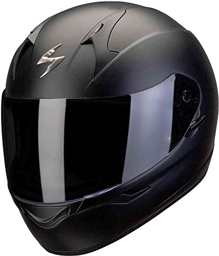 Scorpion Exo 390 Solid Casco Moto, Hombre, Negro Mate, XXL