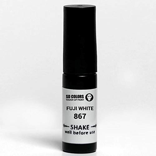 SD COLORS FUJI White 867 - Pincel para retocar (5 ml), color blanco