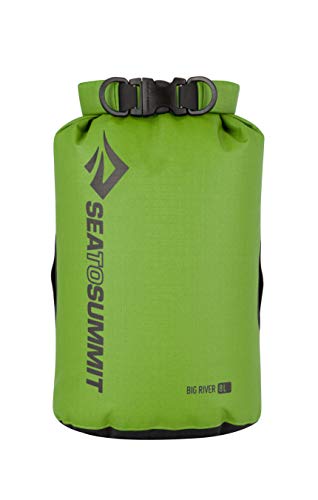 Sea to Summit Adultos Big River DryBag 8L, Verde, Volumen 8 litros, 420d Ripstop Nylon, TPU Laminado, hypalon Trabillas Pack Bolsas, Multicolor, One Size