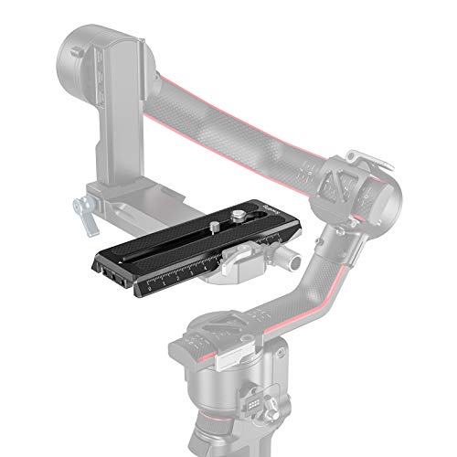 SMALLRIG Placa de Liberación Rápida para Manfrotto-Type Compatible con DJI RS2, RSC2 y Ronin-S (RS 2/RSC 2/RS) - 3158