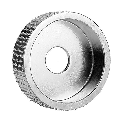 SNOWINSPRING 16Mm 5/8 Pulgada Bore Wood Disco de Tallado Tallado Herramienta EléCtrica Carburo de Tungsteno Rueda Amoladora Angular Plata