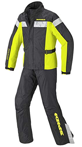 SPIDI Kit de lluvia Touring, color amarillo, talla XL