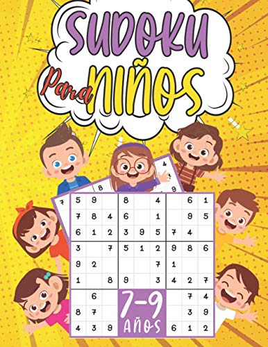 Sudoku para niños 7-9 Años: juegos para jugar en familia | 200 Sudoku Niños 9x9 con instrucciones y soluciones | De Fácil a medio | regalos para niños niñas chicos chicas