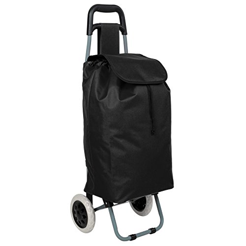 TecTake Carrito de la Compra Plegable con Ruedas Cesta con Bolsillo Extra Nuevo