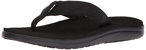 Teva Voya Flip, Pantuflas Hombre, Negro (Brick Black Bkbl), 42 EU