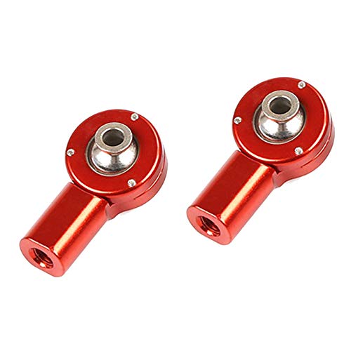 Timagebreze Juntas de Bola Superiores Traseras de Aluminio para 1/5 Escala HPI Rovan Baja Buggy 5B SS 5T King Motor-Rojo