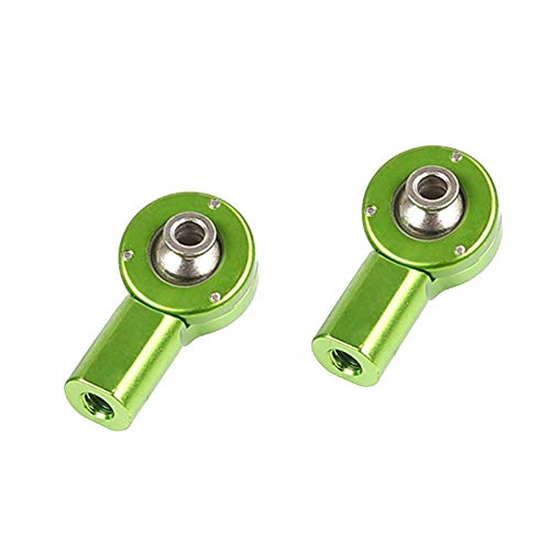 Timagebreze Juntas de Bola Superiores Traseras de Aluminio para 1/5 Escala HPI Rovan Baja Buggy 5B SS 5T King Motor-Verde