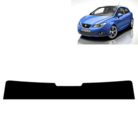 Tintcom.com Láminas Solares Pre-Cortadas para-Seat Ibiza 3-Puertas Compacto 2008-2013 Parasol (50% Ahumado Claro)