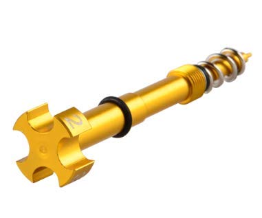 Tornillo Regulador Mezcla para Carburador KEIHIN 4T FCR (Oro)