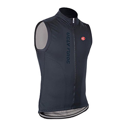 Uglyfrog FAEDX21 Ciclismo Hombres Chalecos de Bicicleta Conjunto de Ropa de Ciclo Sleeveless Jersey Chalecos Ciclismo Primavera/Verano Moda Ropa Bicicleta Transpirable Secado Rápido