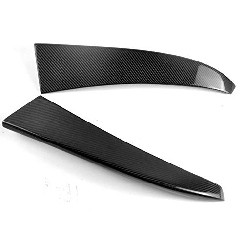 ABABABA Cover Spoiler, para Mercedes Benz W205 C180 C200L C260L C43 C63 2015-2017 Fibra de Carbono Trasero Trasero Spinger Canard Fends Trim