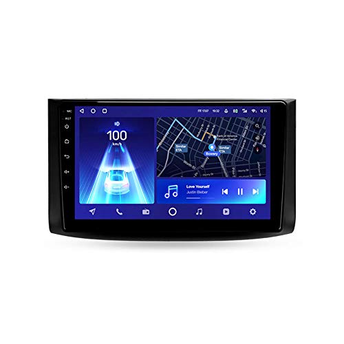 ADMLZQQ Autoradio Bluetooth, 2 DIN Android Radio De Coche 9'' Pantalla Táctil WiFi Plug and Play Completo RCA Soporte Carautoplay/GPS/Dab+/OBDII para Chevrolet Aveo T250 2007-2013,M150