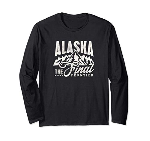 Alaska Shirt - Alaska the final frontier T Shirt Manga Larga