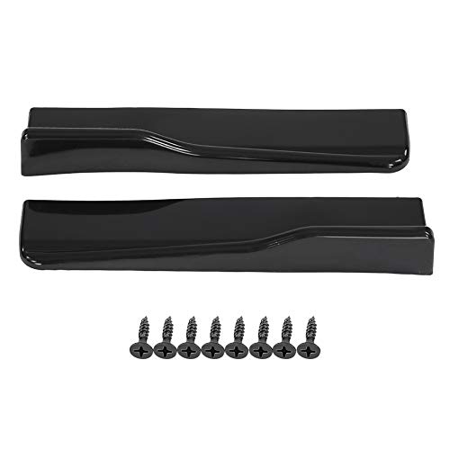 aleron Universal 135 para Coche-Duokon 2 * Universal Car Side Skirts Trim ， Falda Lateral Interior ， Rocker Splitters(44.5 * 10.5 * 6cm)