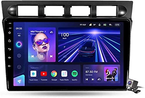 Android 10 MP5 Player GPS Navegación para Kia Picanto SA Morning 2004-2007, Soporte WiFi 5G DSP/FM RDS Radio de Coche Estéreo/BT Hands-Free Calls/Control del Volante/Carplay Android Auto