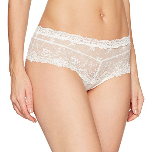 Aubade Bóxer para Mujer - modelo: Belle D'Ispahan Blanco Talla EU: 36 (Talla FR: 1)